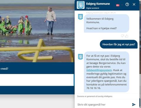 Esbjerg Kommunes Chatbot 